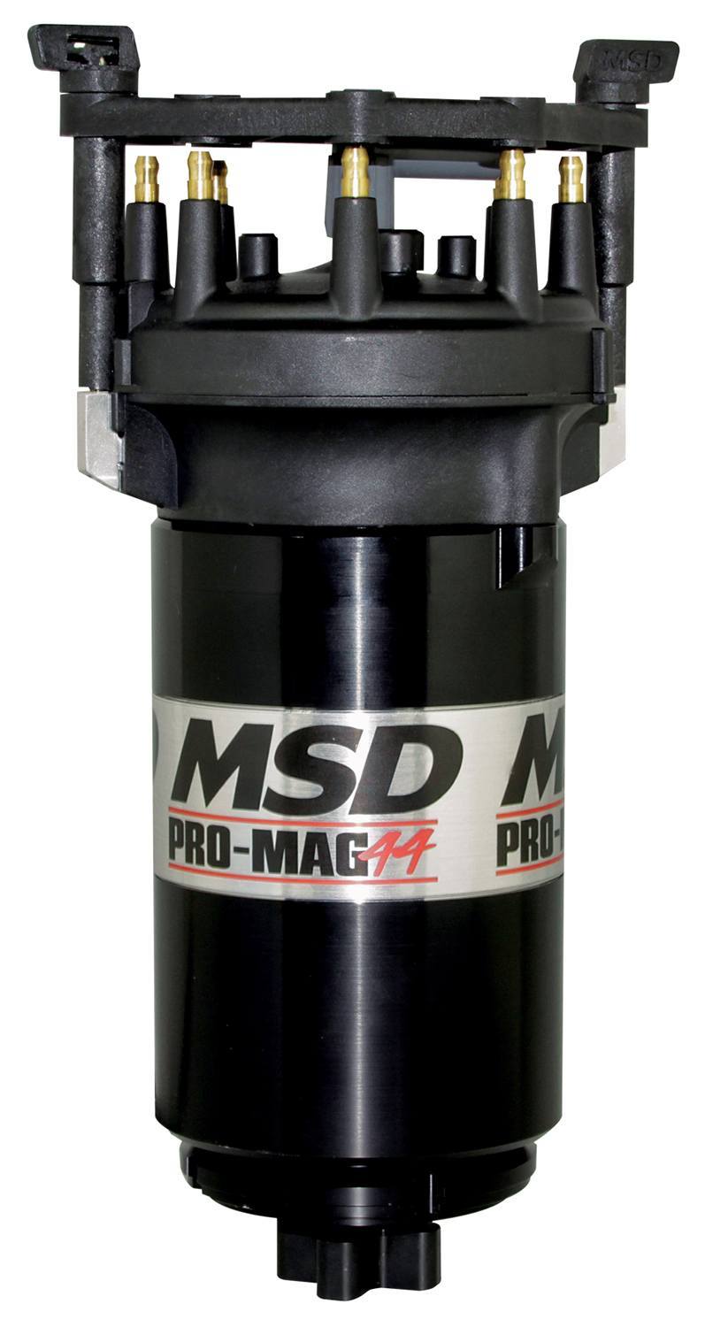 Msd Ignition Pro Mag 44 - Counter Clockwise Blk w/Big Cap MPN MSD81407 For Universal use Pickup