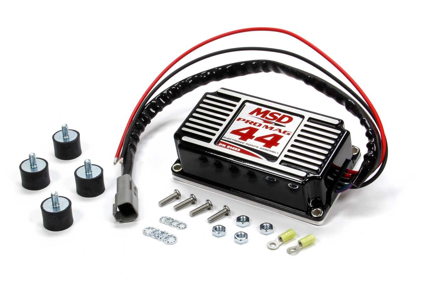 MSD IGNITION Electronic Points Box - Pro Mag 44 Amp Black MSD81453