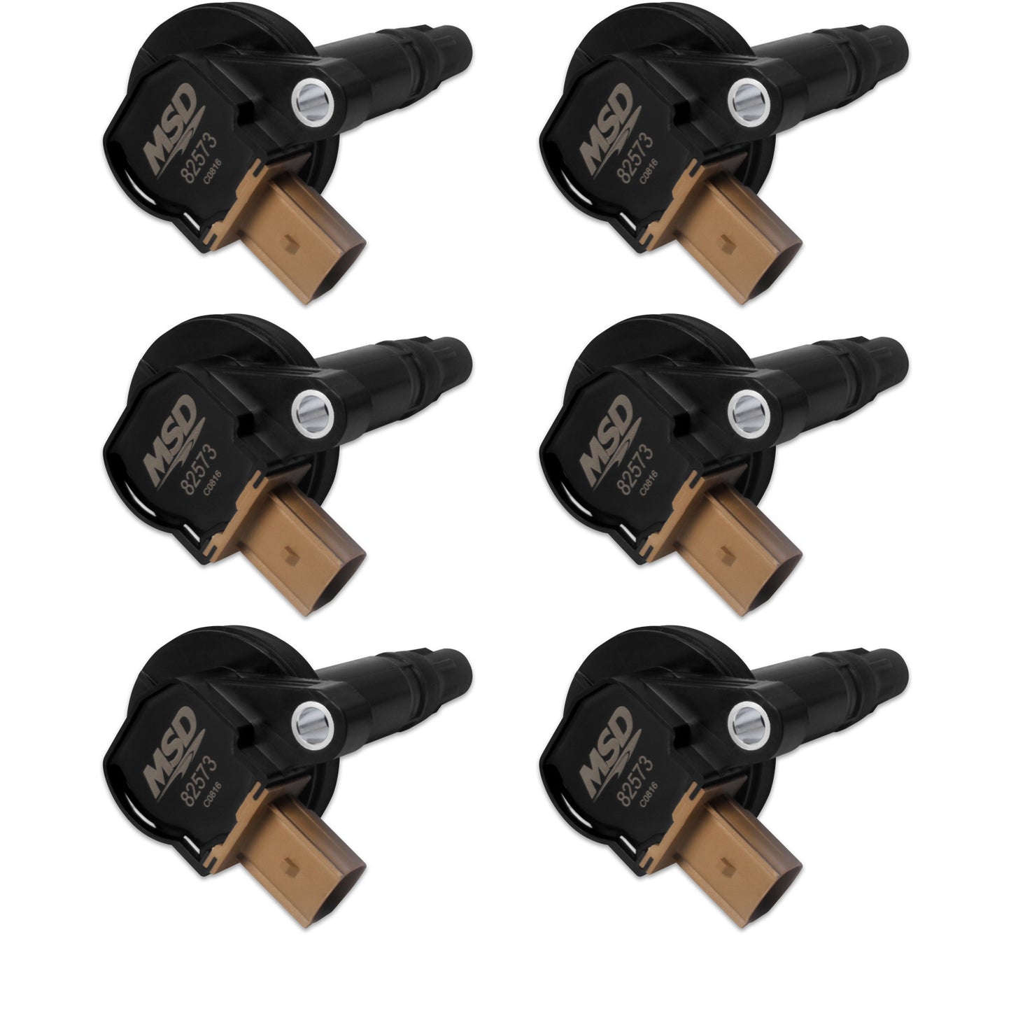 MSD IGNITION Coils 6pk Ford Eco-Boost 3.5L V6 Black MSD825763