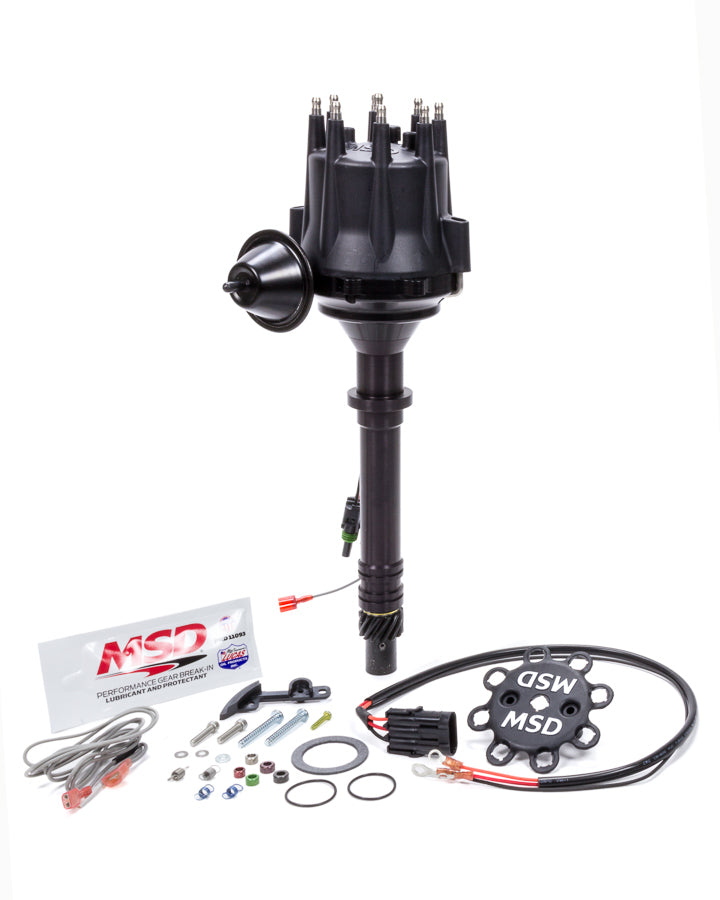 Msd Ignition Chevy V8 Billet RTR Distributor - Black MPN MSD83603 For Chevy Pickup
