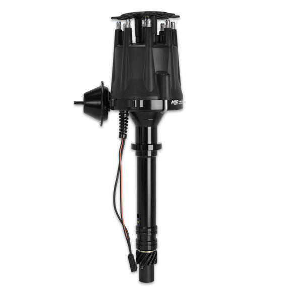 Msd Ignition Chevy V8 Pro Billet Distributor Black Finish MPN MSD83613 For Chevy Pickup