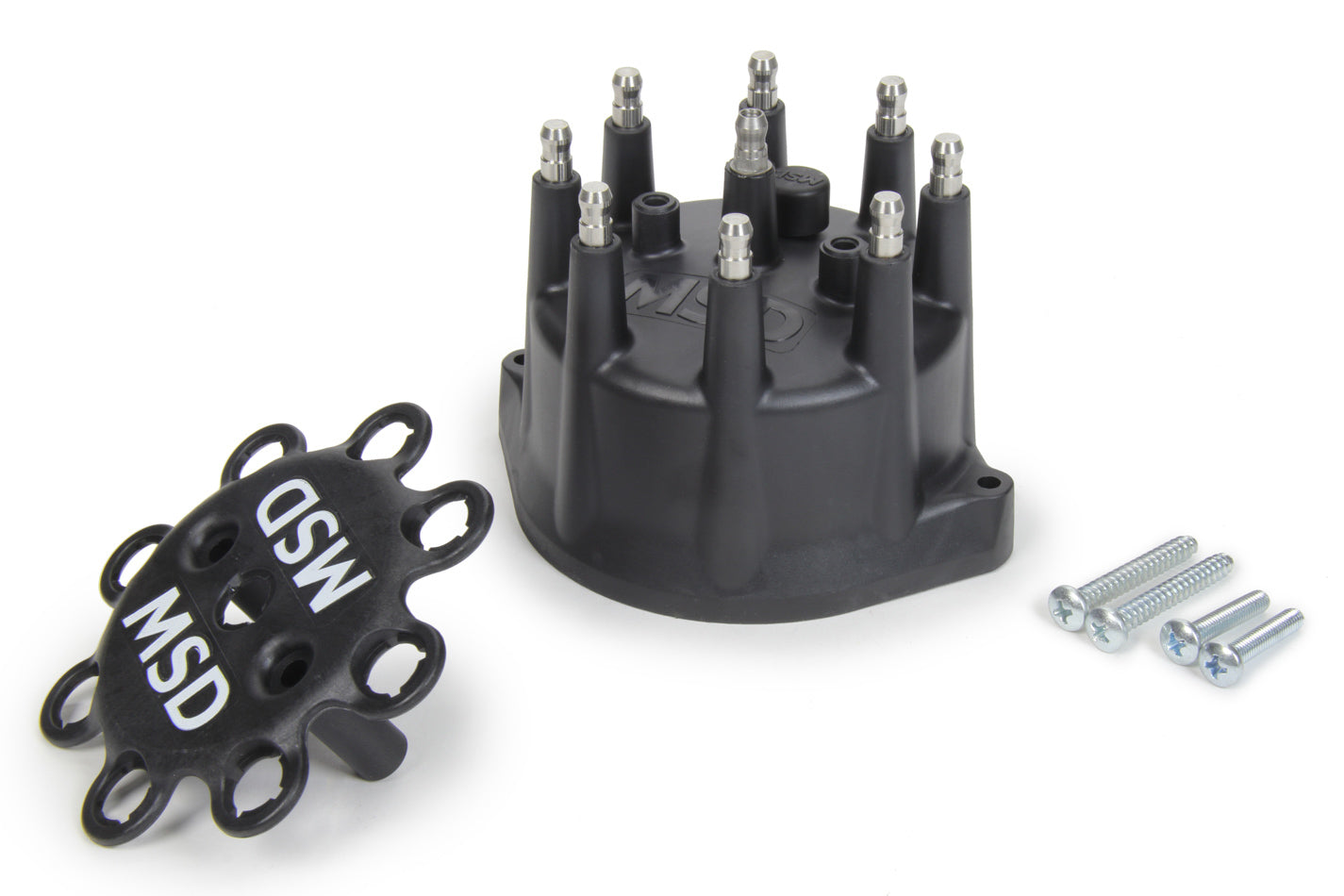 Msd Ignition Small Distributor Cap - Black MPN MSD84313