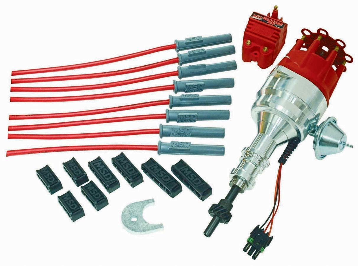 Msd Ignition RTR Distributor Kit - SBF 289/302 Crate Motor MPN MSD84745 For Ford