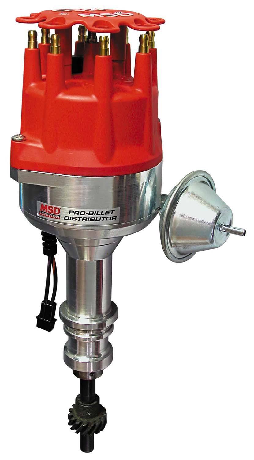 Msd Ignition Ford 351W Street Pro Billet Distributor MPN MSD8478 For Ford Pickup