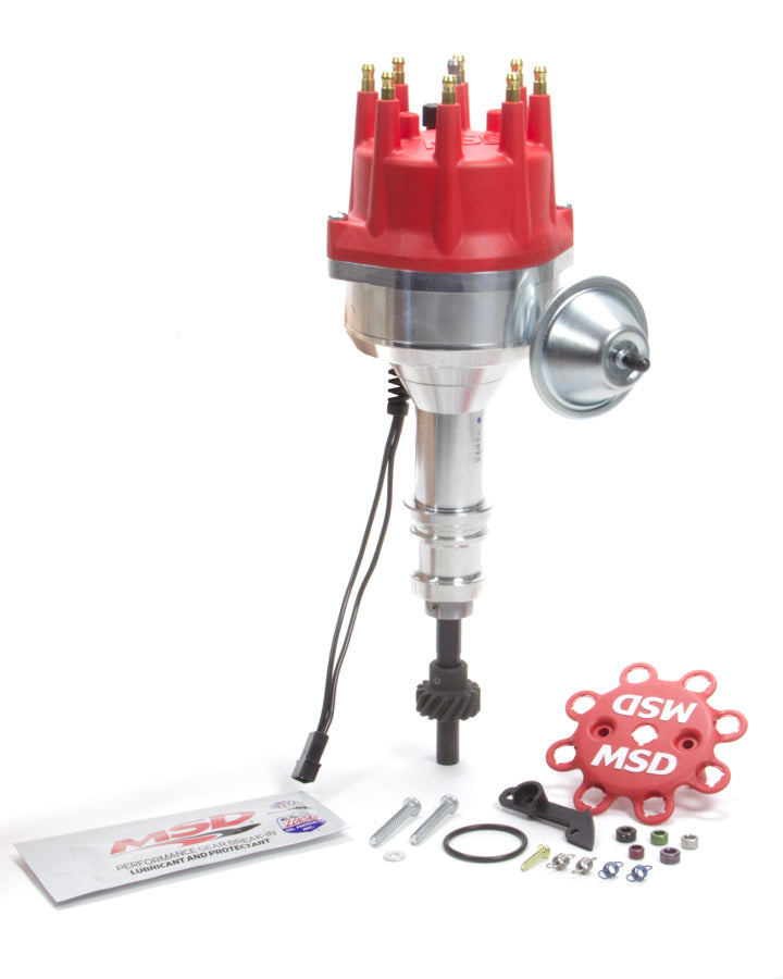 Msd Ignition Ford 289/302 Pro-Billet Distributor w/Steel Gear MPN MSD84791 For Ford Pickup