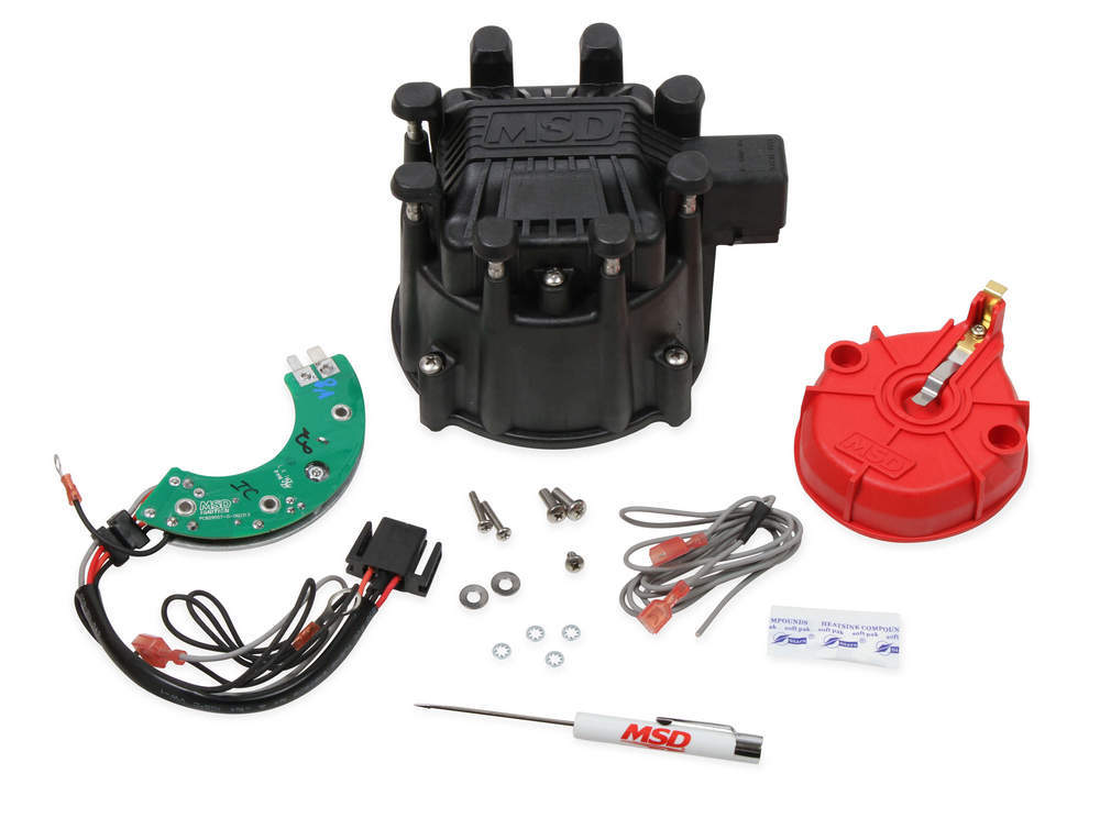 MSD IGNITION Black Ultimate HEI Kit w/83647 8225 MSD85013