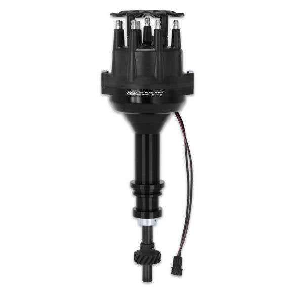 Msd Ignition BBF 351C- 460 Pro Billet Distributor Black Finish MPN MSD85773 For Ford Cleveland, Pickup