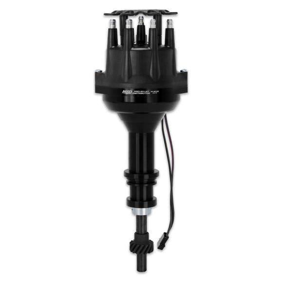 Msd Ignition SBF 351W Pro Billet Distributor Black Finish MPN MSD85783 For Ford Pickup