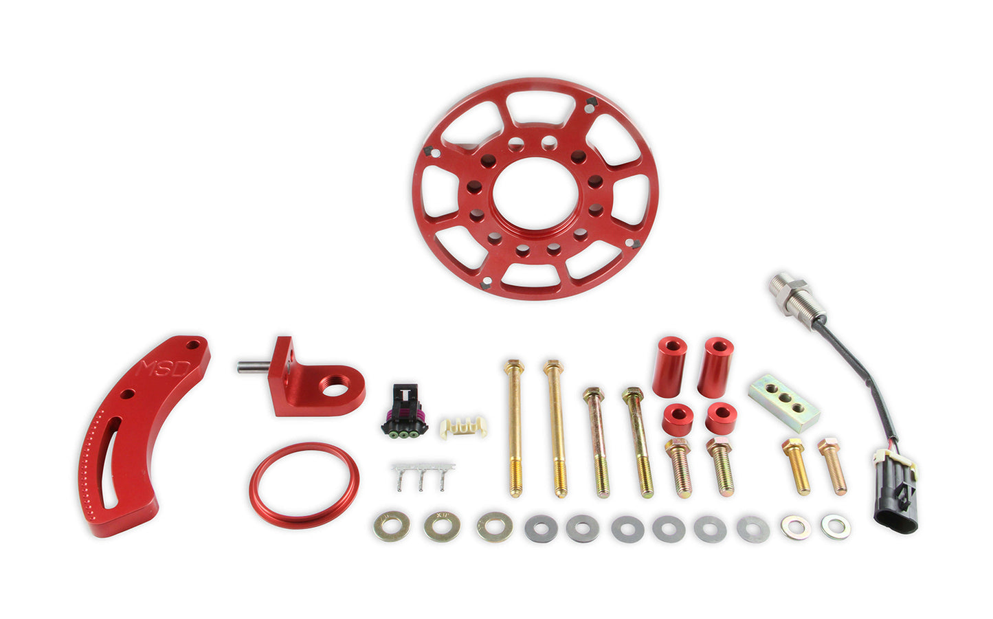Msd Ignition Crank Trigger Kit SBF w/Hall Effect Sensor MPN MSD86401 For Ford Pickup