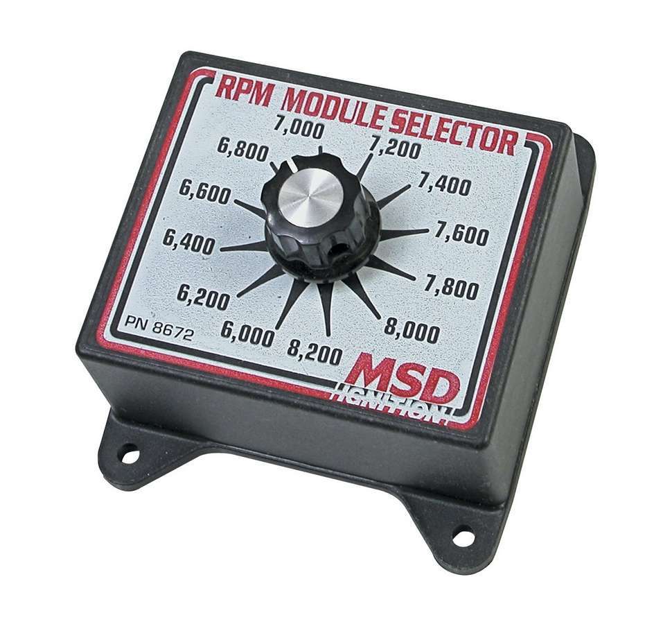 Msd Ignition 6000-8200 RPM Module Selector MPN MSD8672