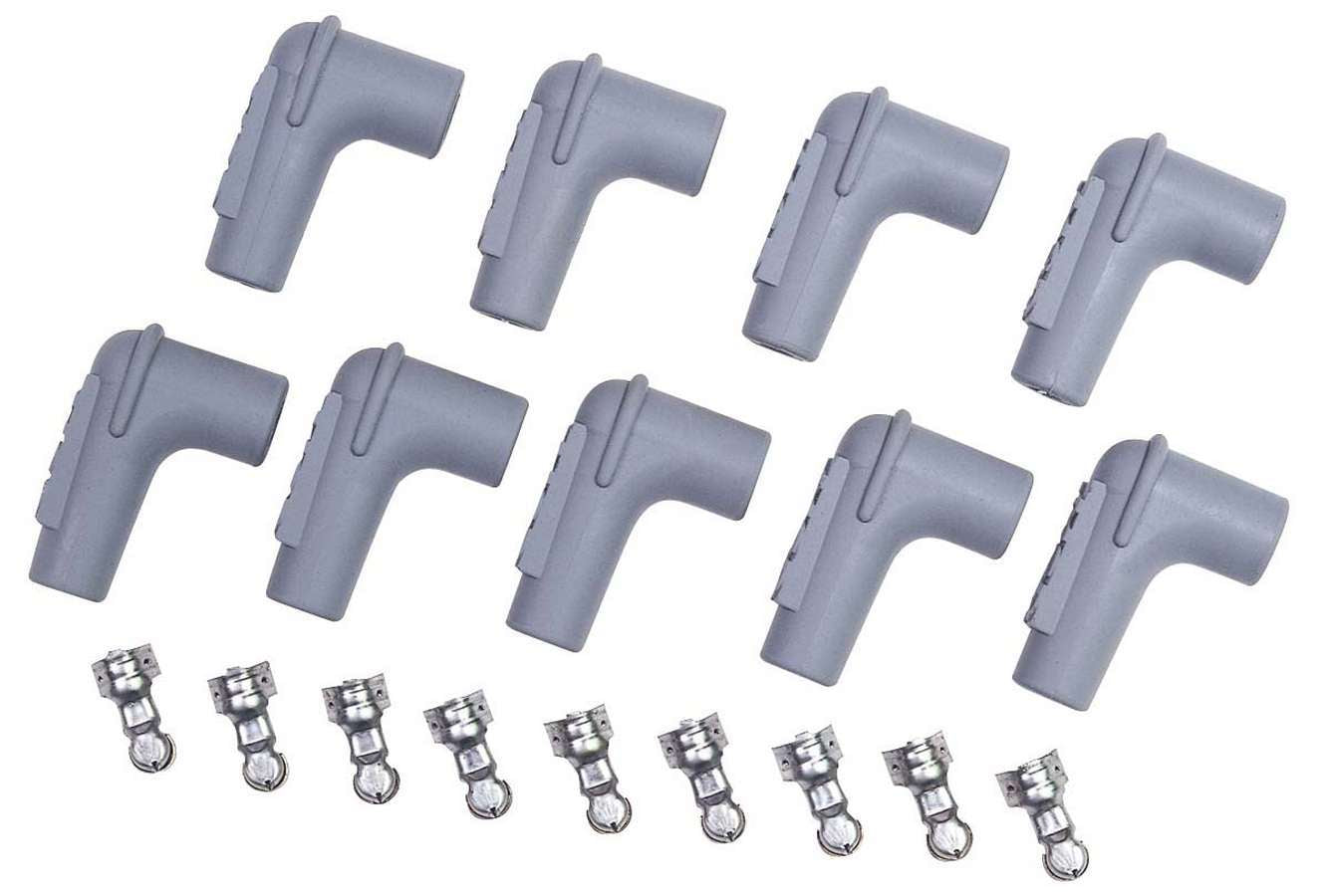 Msd Ignition Spark Plug Boot & Term. Kit - 90 Deg. (9pcs.) MPN MSD8850