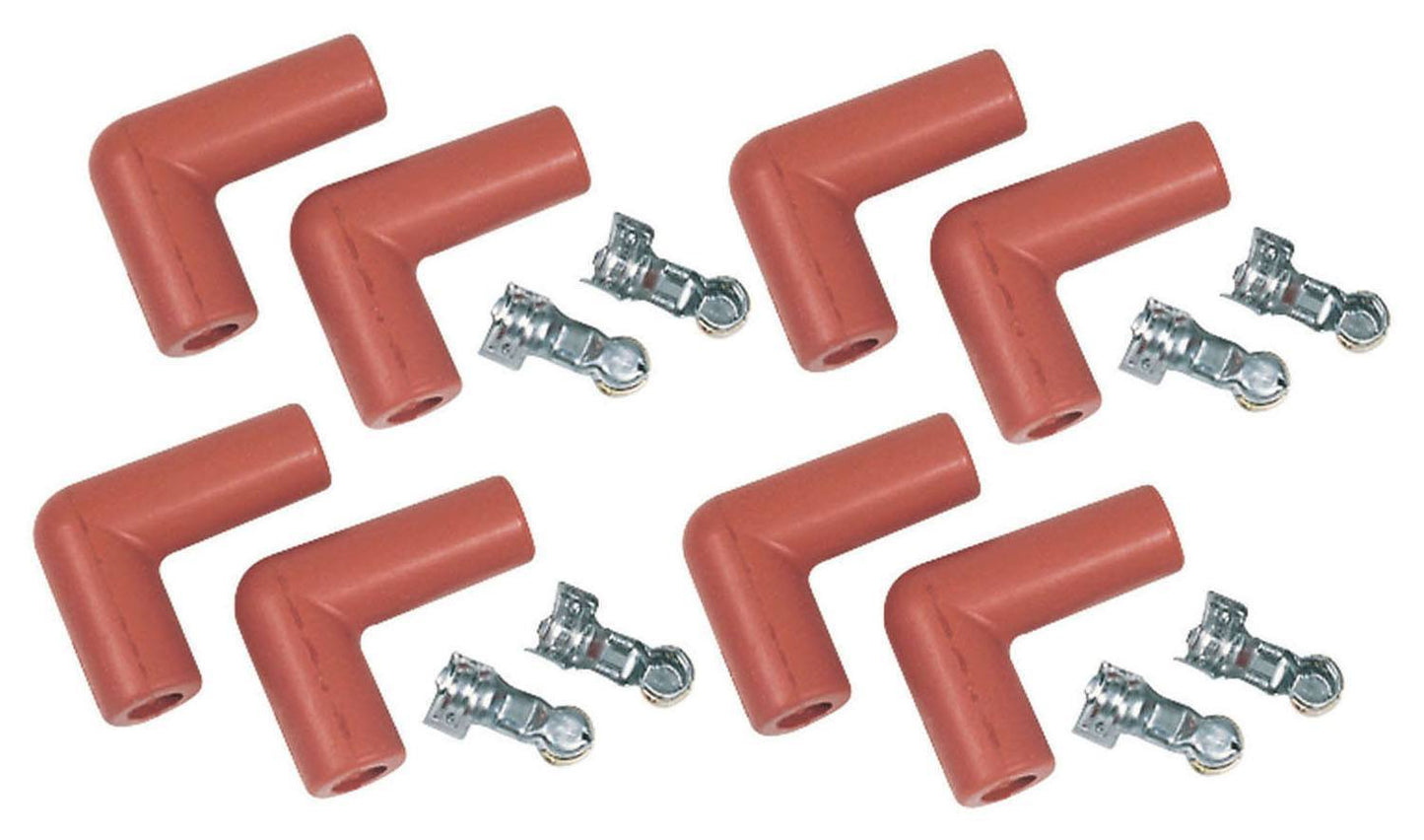 Msd Ignition 90 Deg. Pro Temp. Boot Kit (8pcs.) MPN MSD8852