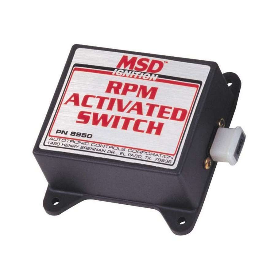 Msd Ignition Rpm Activated Switch Kit MPN MSD8950