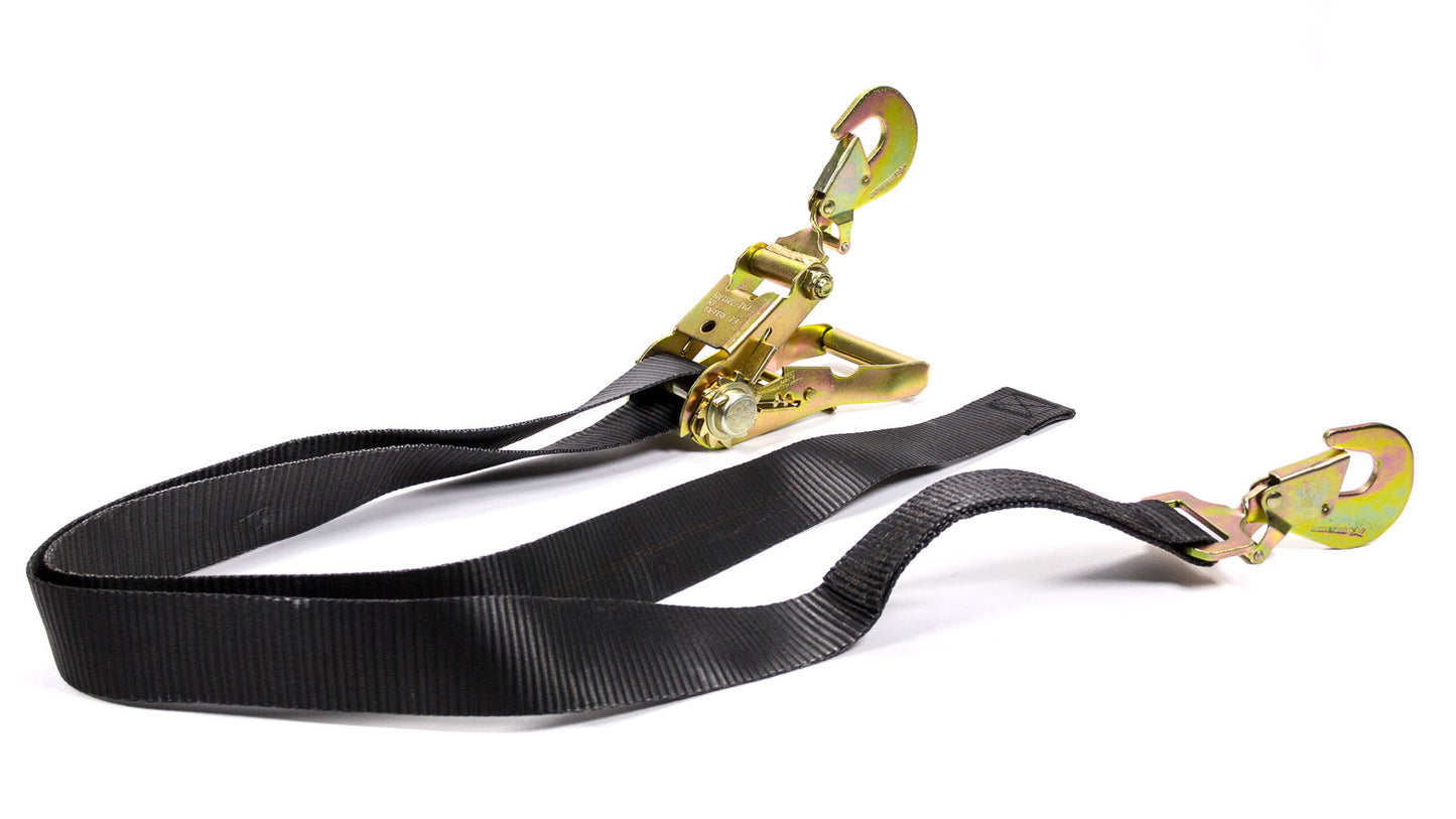 MACS CUSTOM TIE-DOWNS 2in x 8ft Tie Down Strap Direct Hook MTD121009