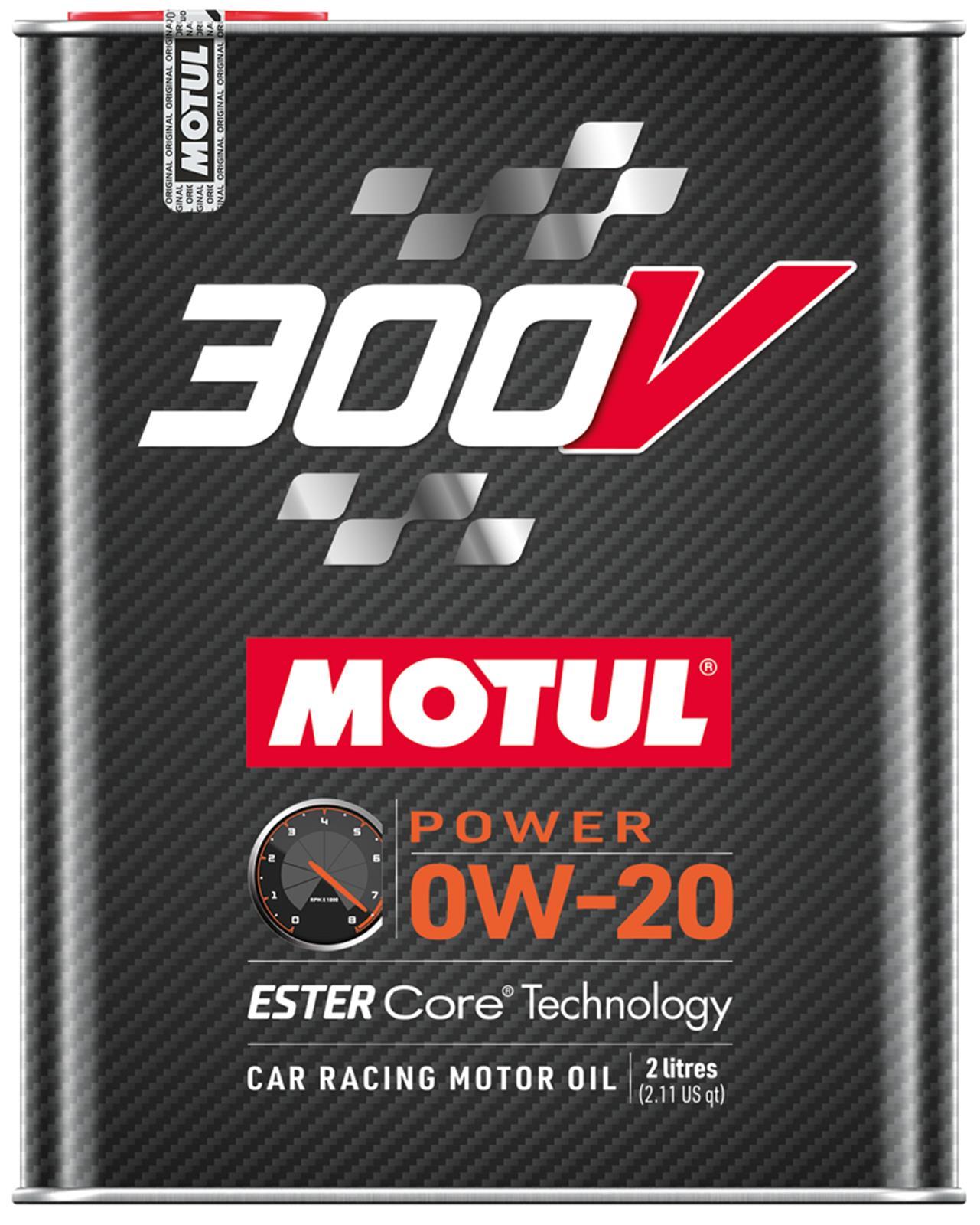 Motul Usa 300V 0w20 Racing Oil Synthetic 2 Liter MPN MTL110813