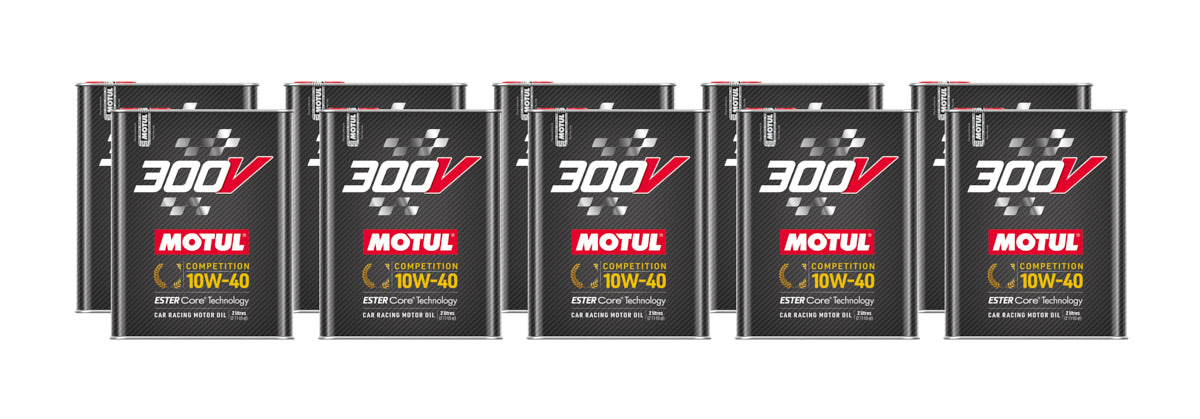 Motul Usa 300V Competition Oil 10w40 Case 10 x 2 Liter MPN MTL110821-10