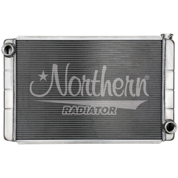 Northern Radiator Radiator Dual Pass 31x19 Interchangeable Inlet MPN NRA204139 For GM