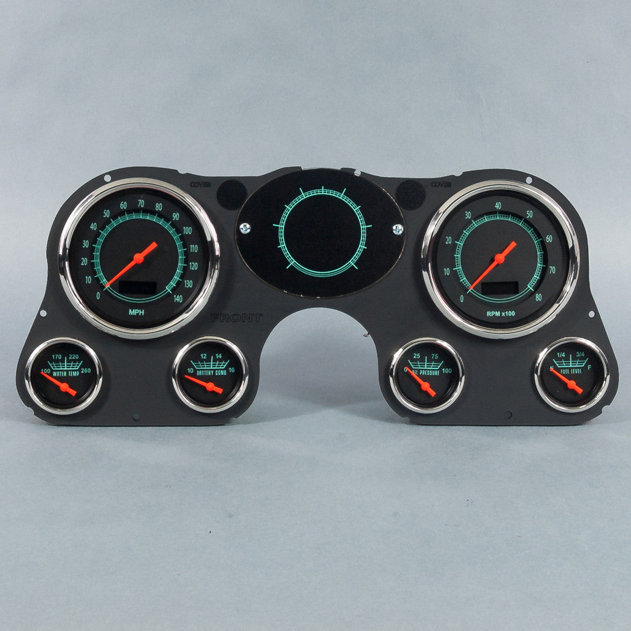 New Vintage Usa 67-72 GM P/U Retro 6 Gauge Set MPN NVG73731-01 For GM Fullsize Truck 1967-72