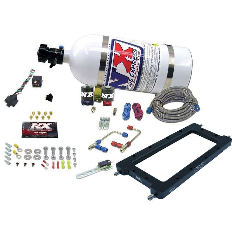Nitrous Express EFI Hi-Ram Plate System w/10lb Bottle MPN NXS20940-10 Ram