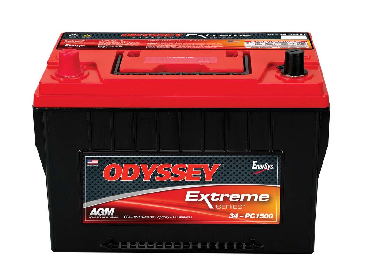 ODYSSEY BATTERY Battery 850CCA/1050CA SAE Standard Terminal ODY34-PC1500T