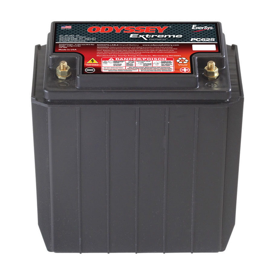 Odyssey Battery Battery 220CCA/340CA M6 Stud Terminal MPN ODYPC625 For GM