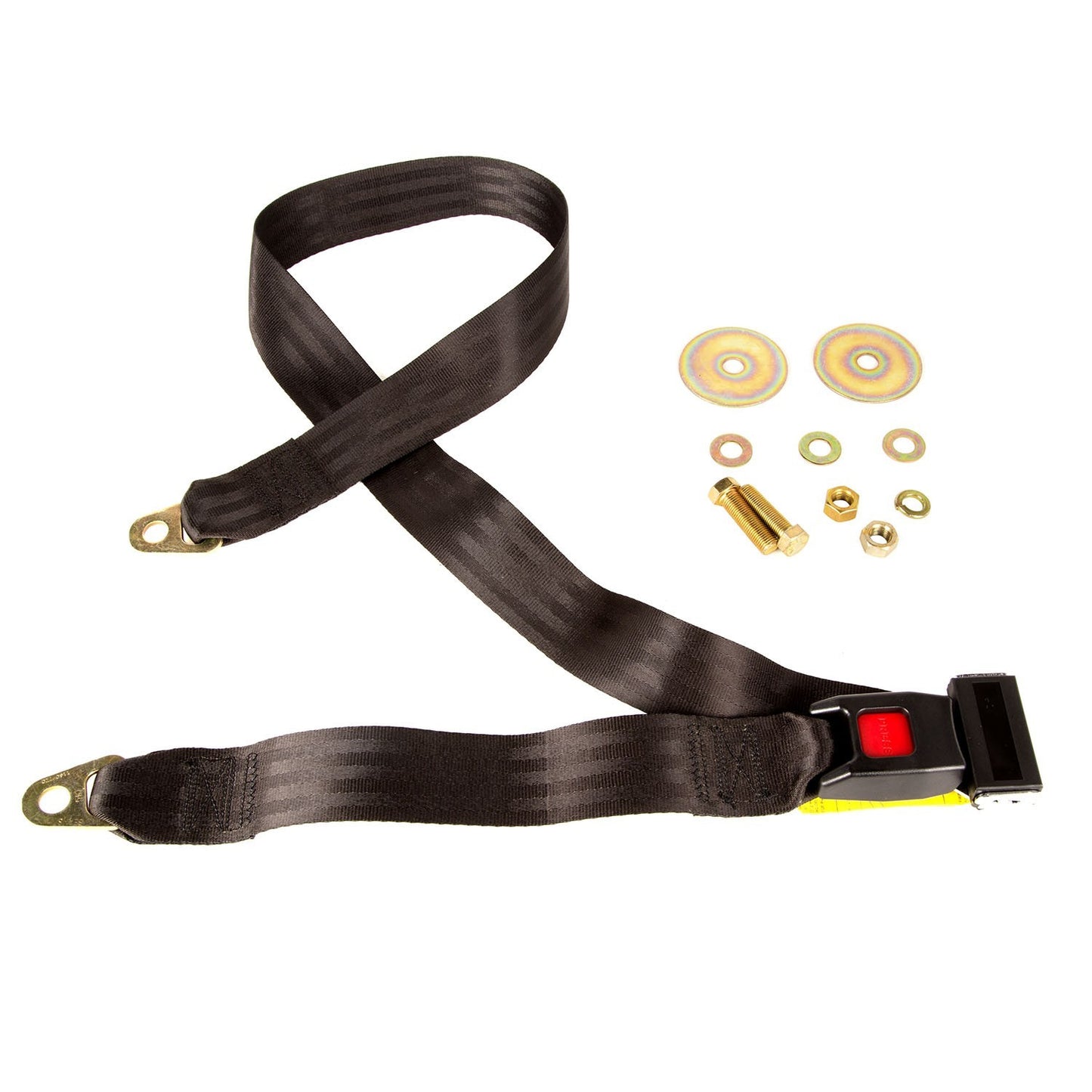 OMIX-ADA 60 Inch Front/Rear Lap S eat Belt; 41-95 Jeep CJ/ OMI13202.04