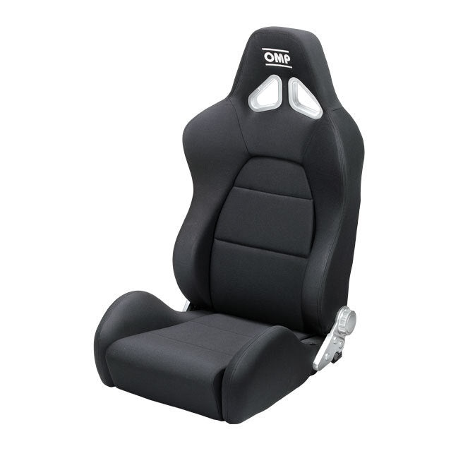 OMP RACING, INC. Design 2 Seat Black Tube Steel Frame Reclining OMPHA736EN