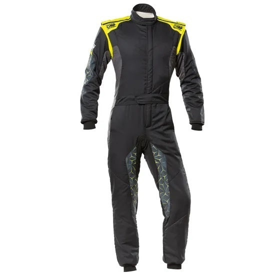 Omp Racing, Inc. TECNICA HYBRID OVERALL F IA 8856-2018 BLACK / FLU MPN OMPIA0-1864-A01-178-58