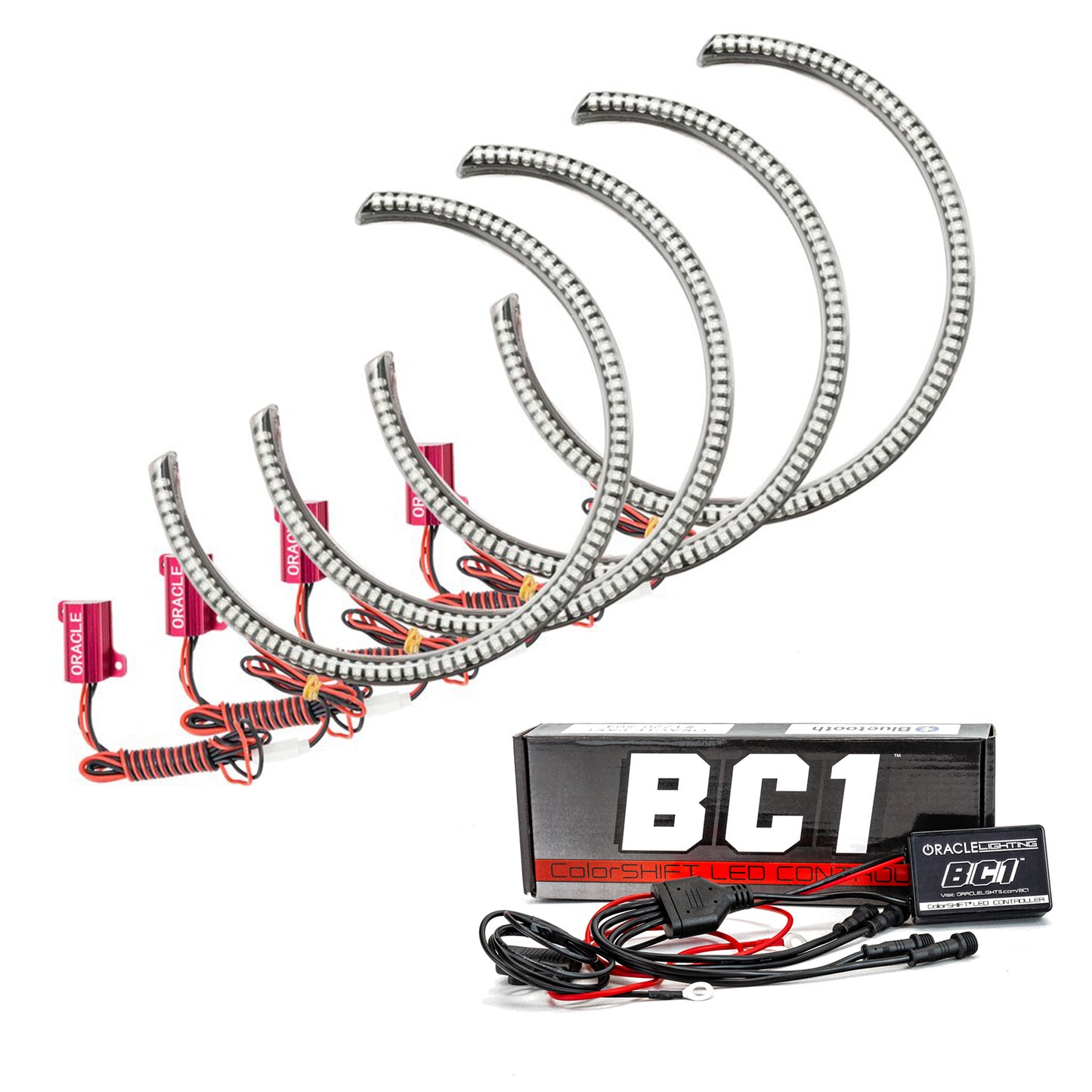 ORACLE LIGHTING 15- Dodge Challenger LED Headlight Halo Kit ORA3990-335