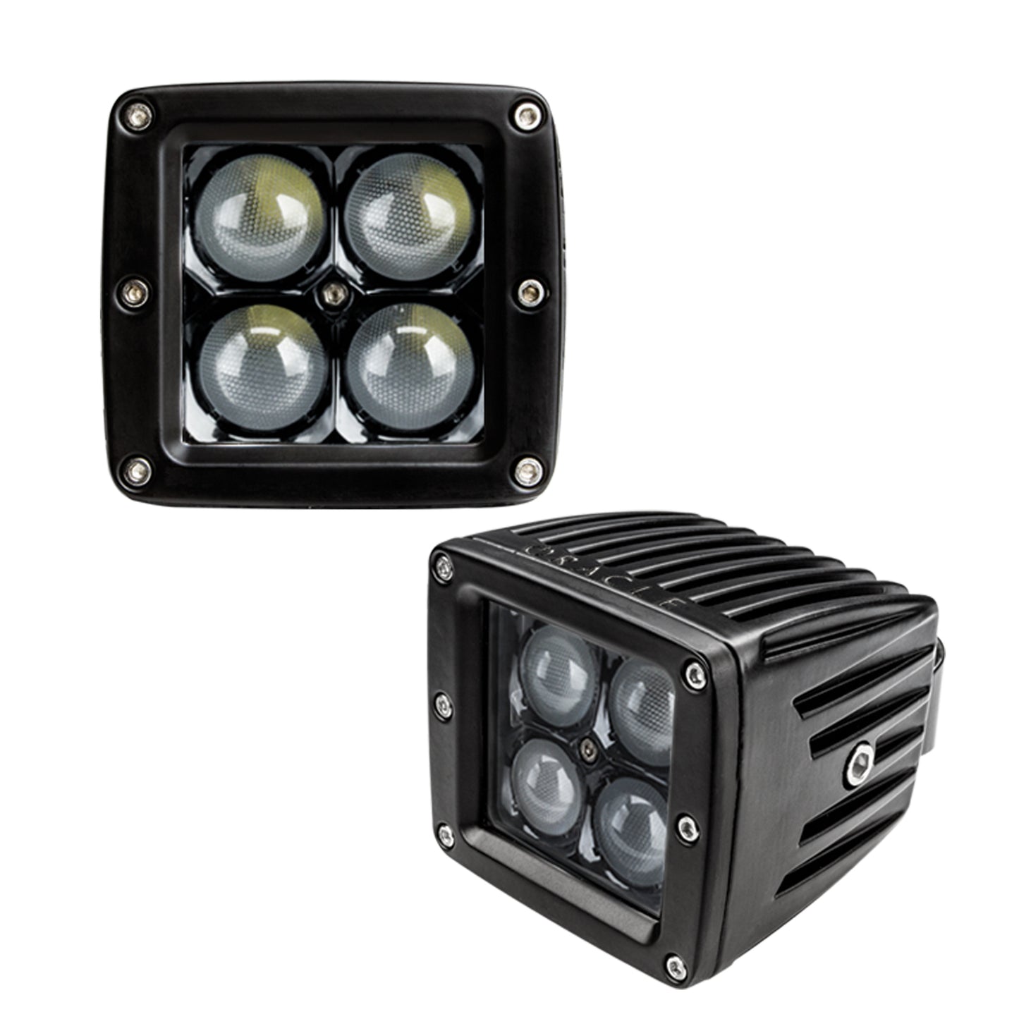 ORACLE LIGHTING Black Series 7D 3in 20in LED Square Spot Light ORA5812-001
