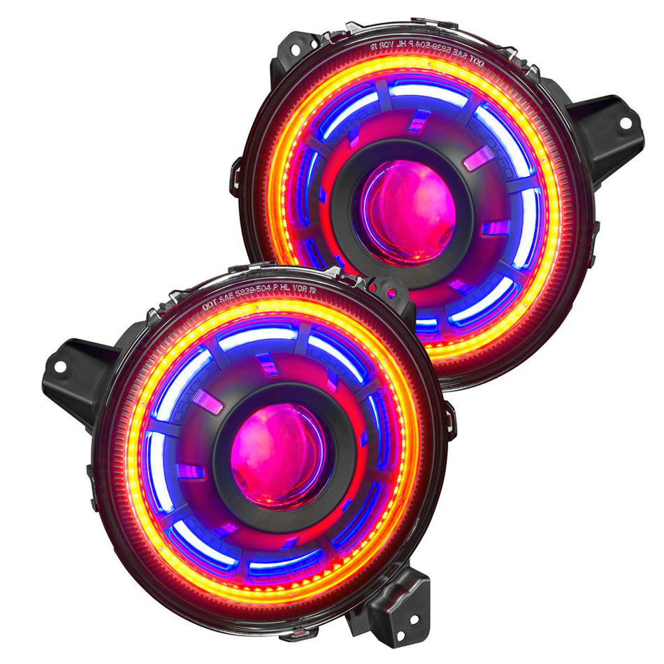 ORACLE LIGHTING 18- Jeep JL / JT LED Bi-LED Headlight Kit ORA5839-334
