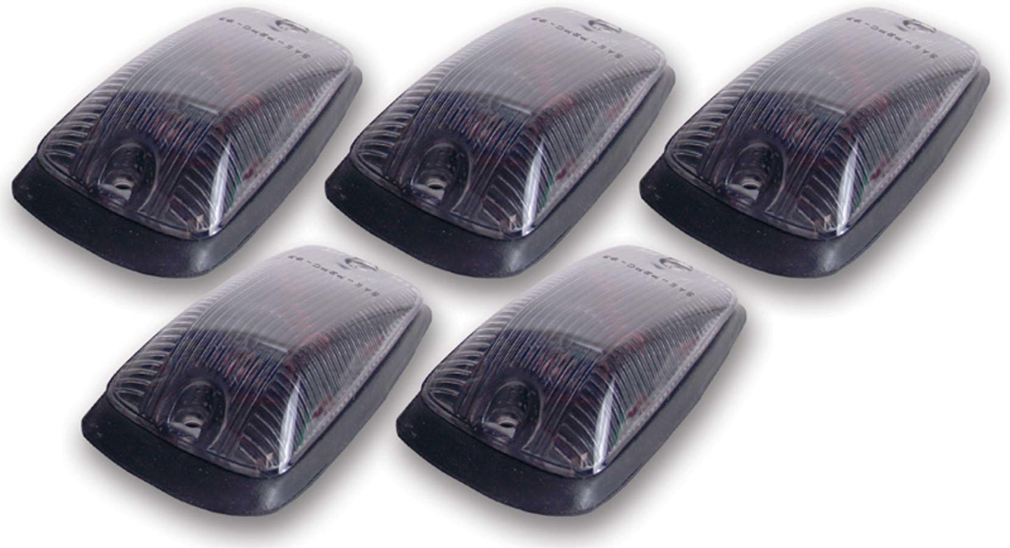 PACER PERFORMANCE Cab Roof Lights Smoke 88-02 GM P/U Non LED PCP20-220S