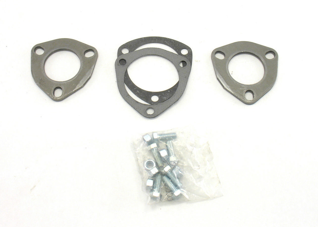 Patriot Exhaust Collector Flanges - 1pr 3-Bolt- 2in Dia. MPN PEPH7258