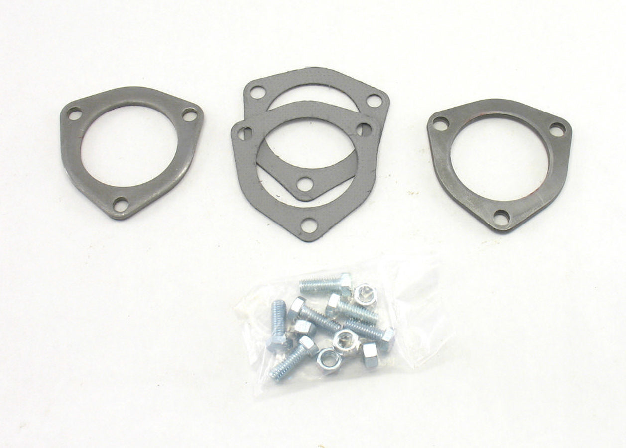Patriot Exhaust Collector Flanges - 1pr 3-Bolt 2-1/2in Dia. MPN PEPH7259