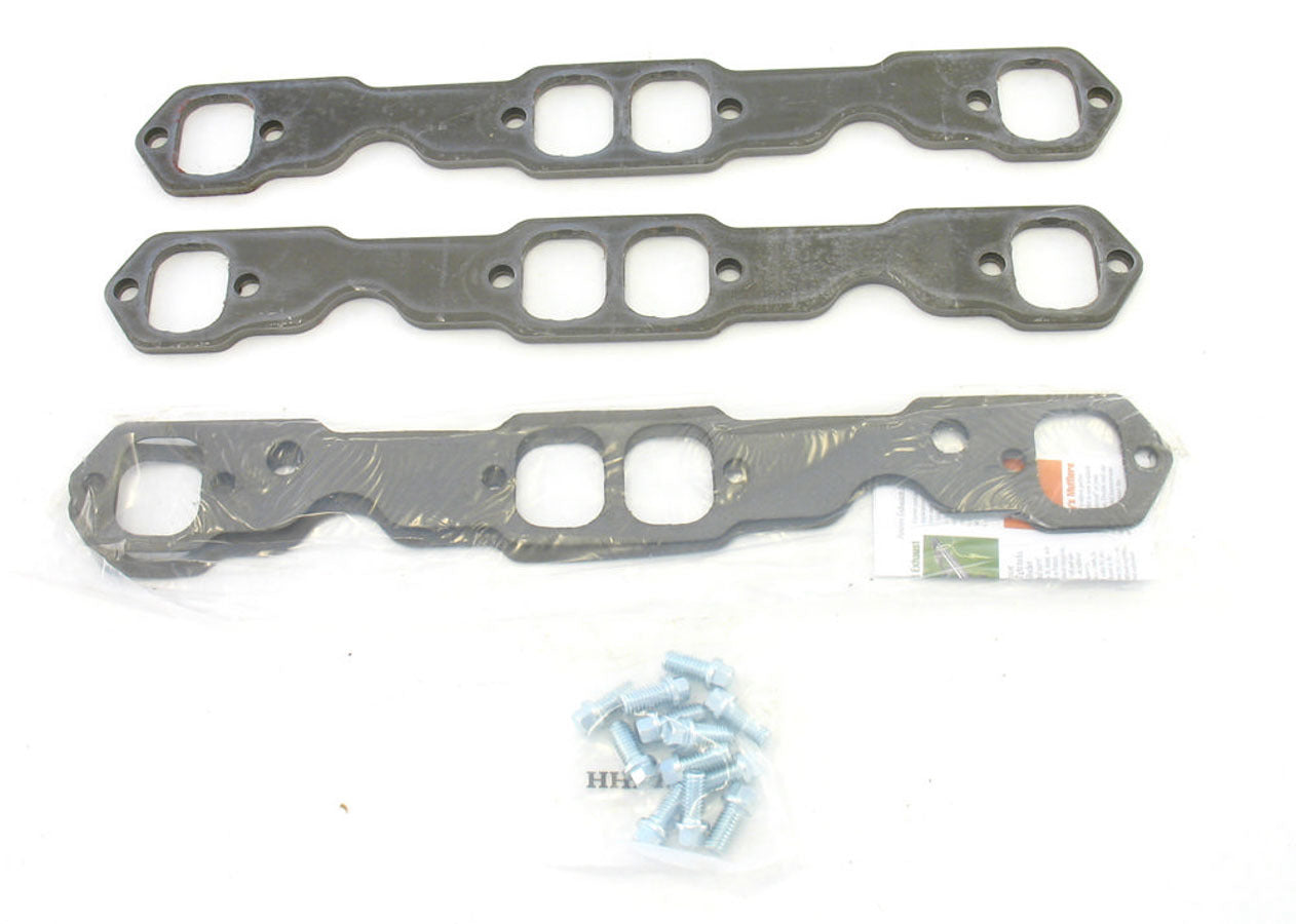 Patriot Exhaust Header Flange Kit - SBC 5/16 Thick MPN PEPH7894 For Chevy
