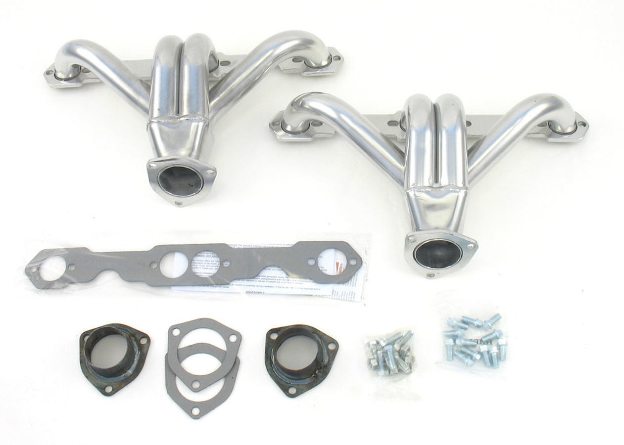 Patriot Exhaust Coated Headers - SBC Tight Tuck MPN PEPH8027-1 For Chevy, Universal Ram