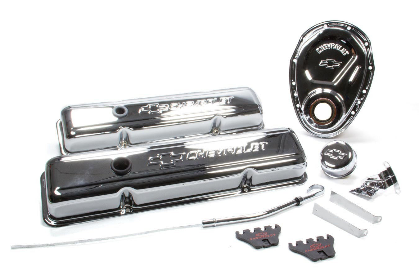 Proform SBC Chrome Engine Dress-Up Kit MPN PFM141-001 For Chevy