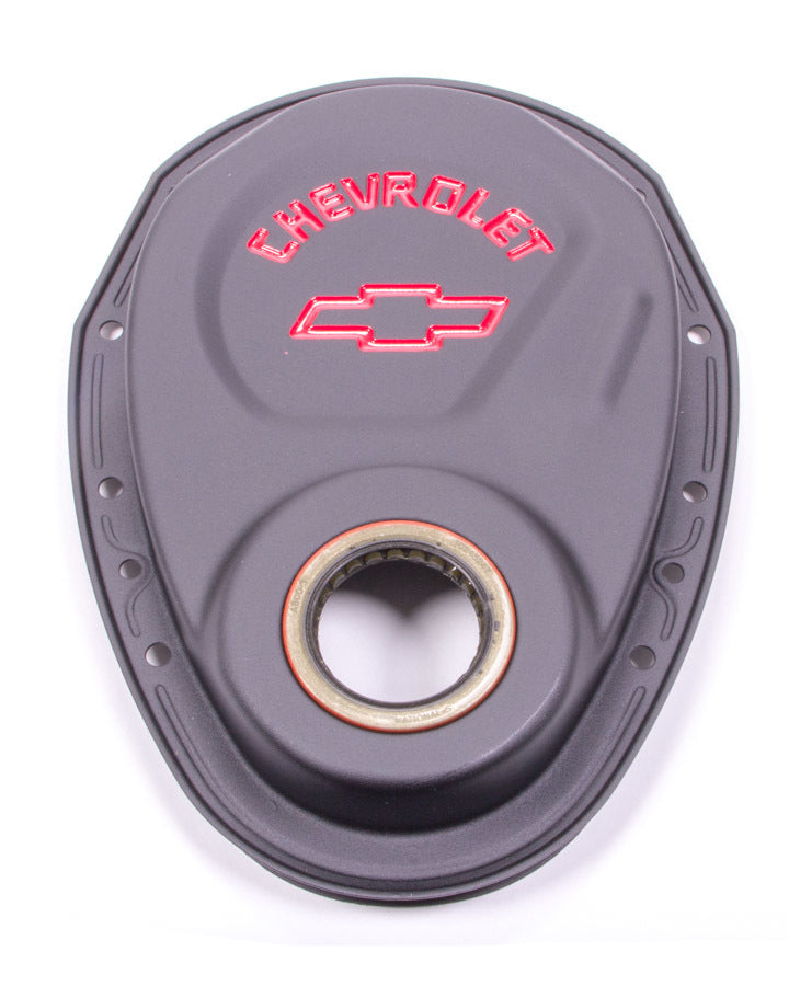 Proform SBC Blk Crinkle Timing Cover MPN PFM141-753 For Chevrolet, Chevy