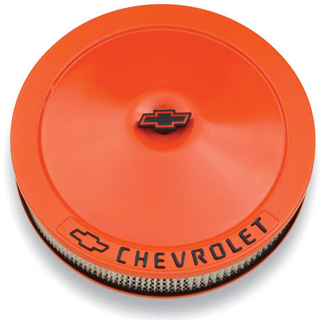 Proform 14in Air Cleaner - Orange MPN PFM141-785 For Chevrolet