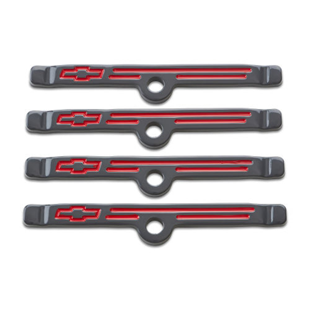 Proform Valve Cover Hold Downs Shark Gray 4 Pack MPN PFM141-885 For Chevy V6