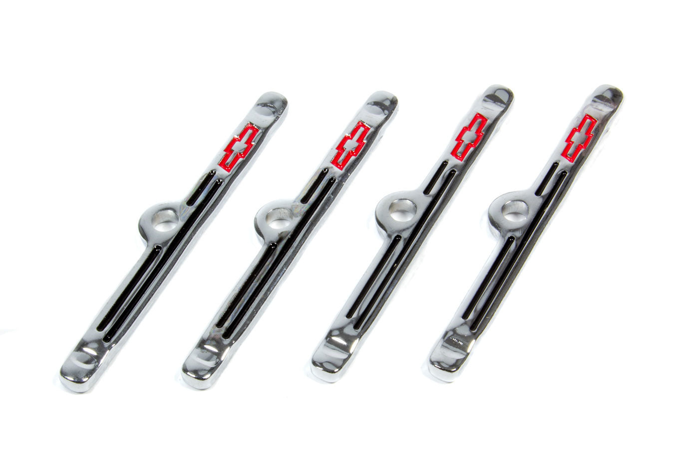 Proform Street Chrome V/C Hold Down Clamps 4pcs MPN PFM141-903 For Chevy V6