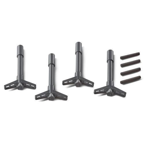 Proform Mopar Valve Cover Wing Nuts Gray MPN PFM440-886 For Mopar