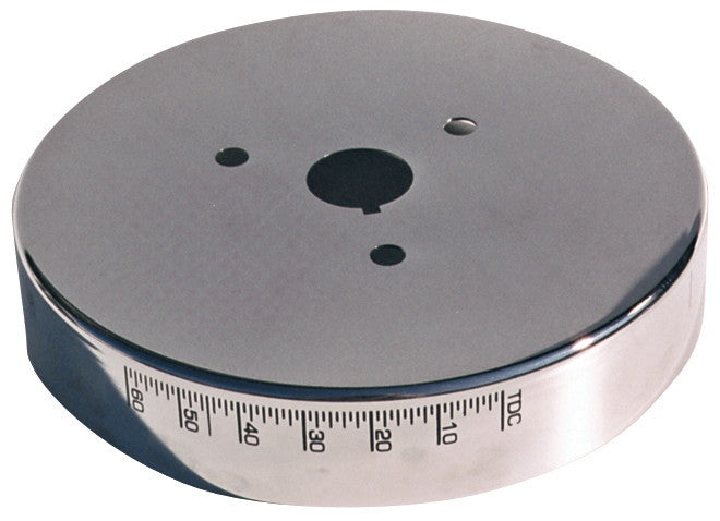 Proform Chrome 6-3/4in Harmonic Balance Cover MPN PFM66517CC For Chevy