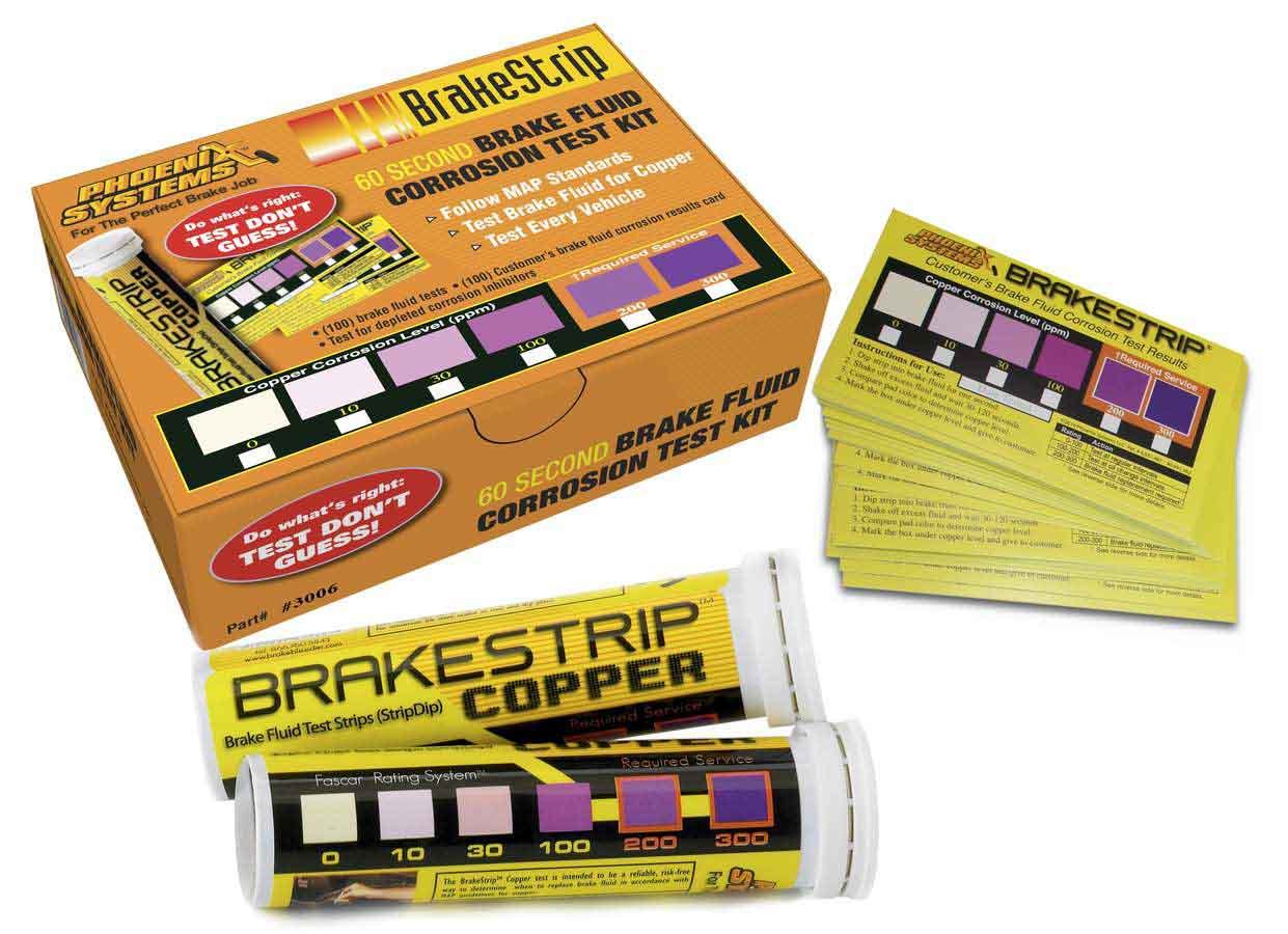 PHOENIX SYSTEMS BrakeStrip Fluid Test Kit PHS3006-B