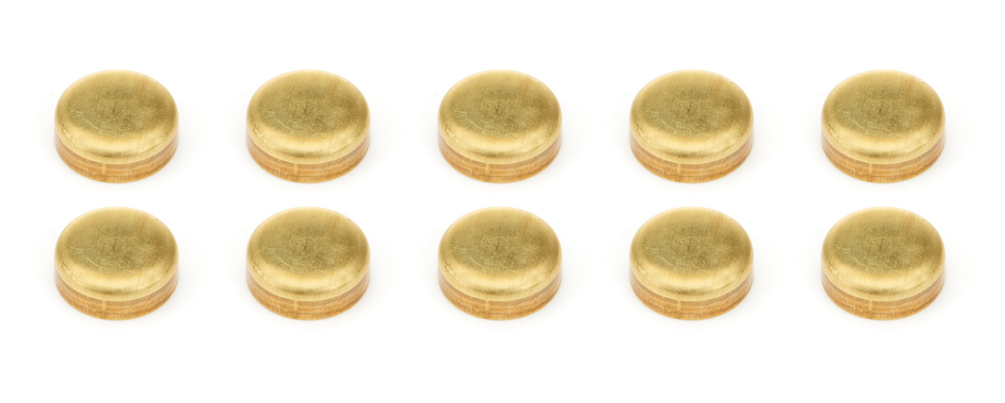 Pioneer Expansion Plugs 10pk - Brass 1-3/8 Dia MPN PIOEPC-80-B-10