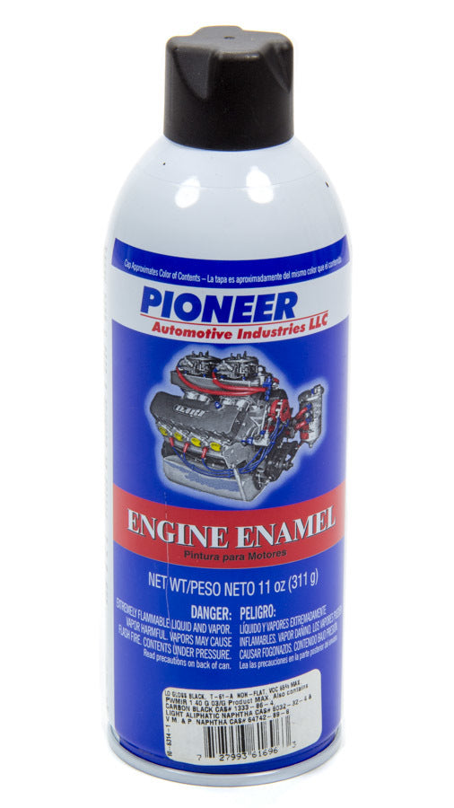 PIONEER Engine Paint - Semi Glos Black PIOT-61-A
