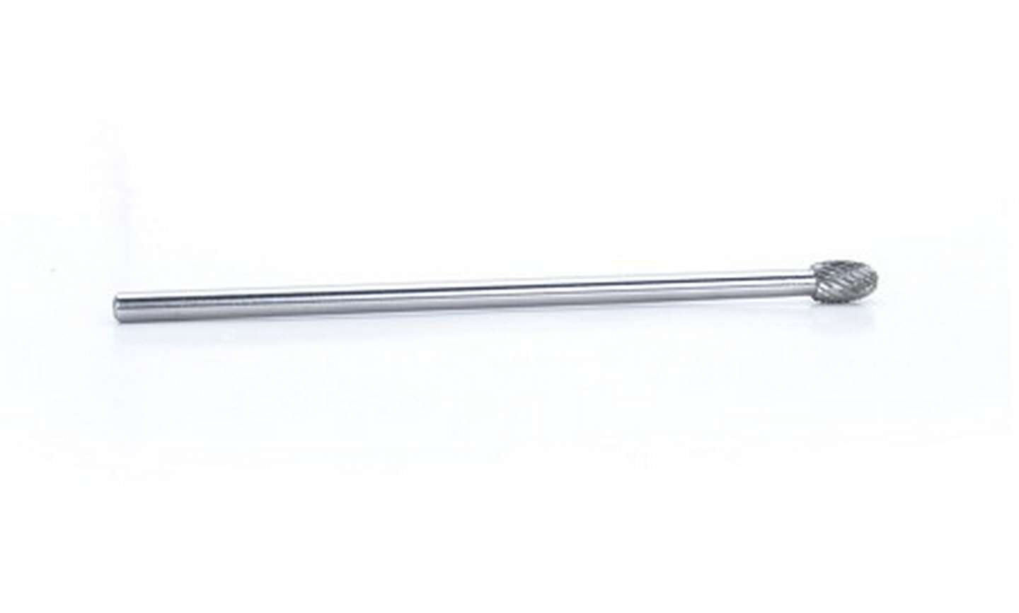 Powerhouse Carbide Burr - Dbl Cut Solid 3/8 Oval w/6in Shk MPN POW353606