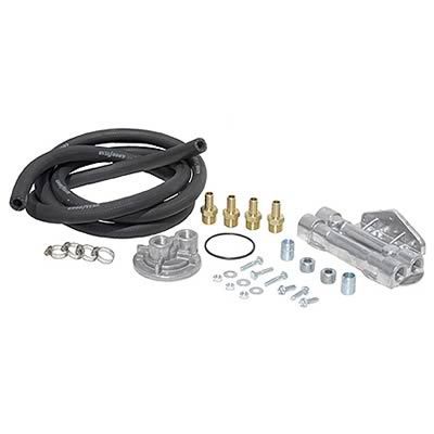 Perma-Cool Oil Filter Relocation Kit Dual Thread 1in-16 MPN PRM10756 For Dodge Cummins