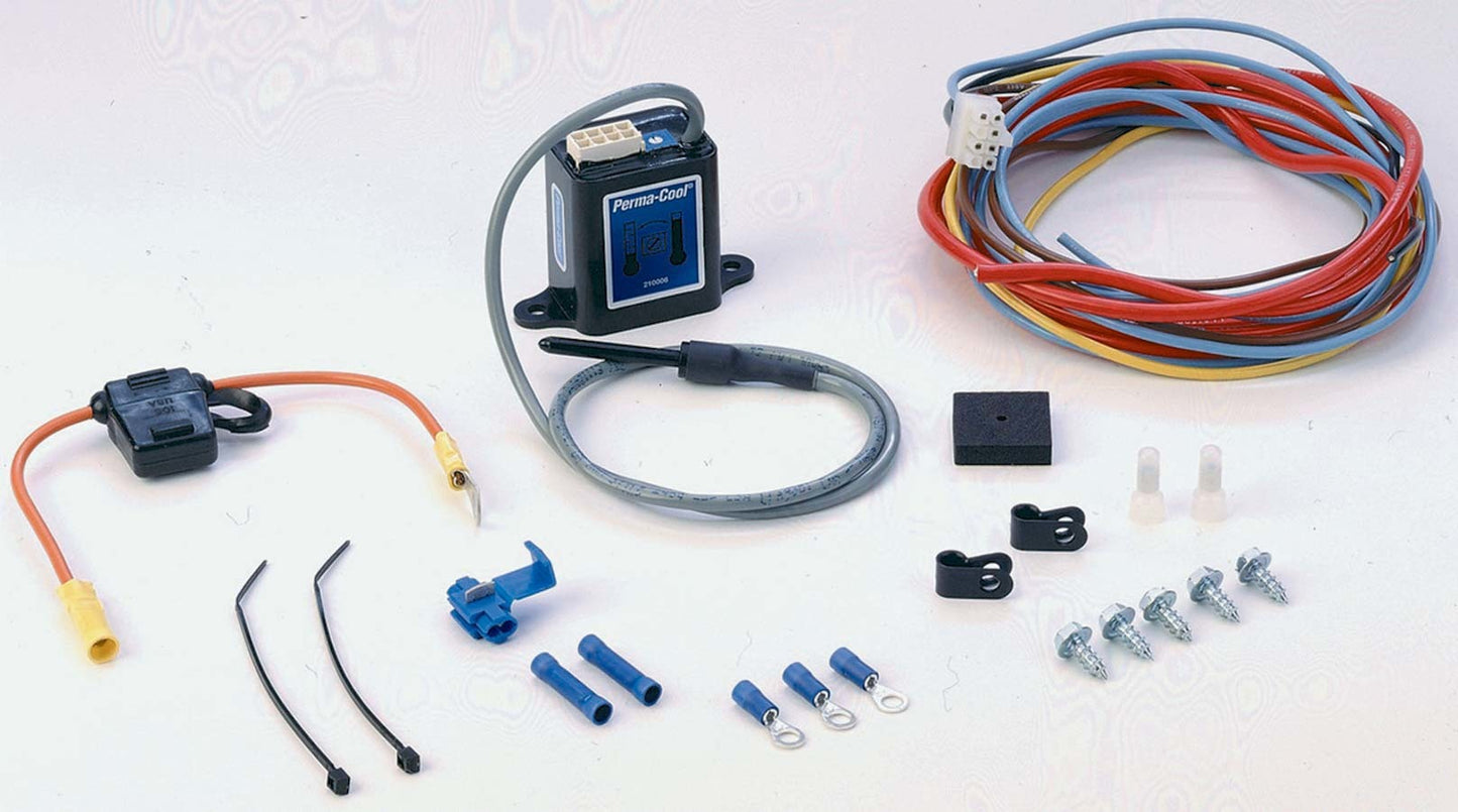 PERMA-COOL Adjustable Elec. Fan Wiring Kit Probe PRM18905