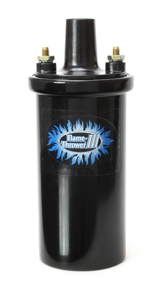 Pertronix Ignition Flame-Thrower III Coil - Black - Oil Filled MPN PRT44011